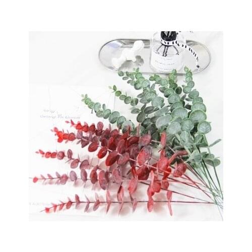 38cm Artificial Eucalyptus Branch Mini Green Plant Floral Accessory