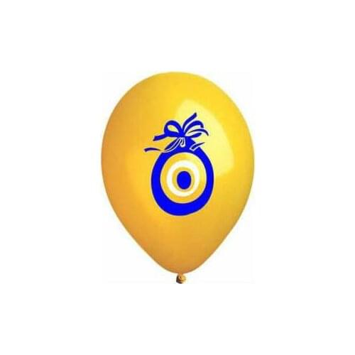Evil eye bead Decorated Balloon-100 Pcs