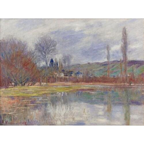 High quality Claude Monet modern art The Spring at Vetheuil Oil paintings reproduction hand painted