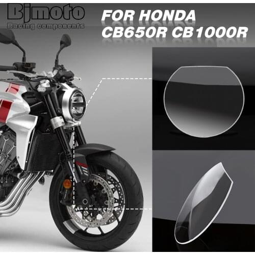 BJMOTO Motorcycle Headlight Screen Protective Cover For HONDA CB650R CB1000R CB 650 R 2018-2019
