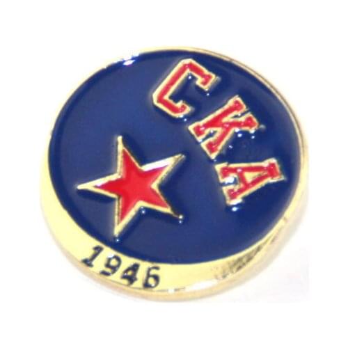 Manufacturer custom tin buckle badge new plating badge k200381