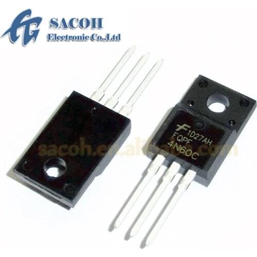 10Pcs FQPF4N60C FQPF4N60B FQPF4N60 FQPF4N65C FQPF4N65F FQPF4N65 FQPF4N