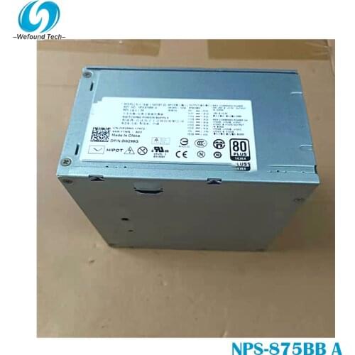 100% working power supply For N875EF-00 H875EF-00 NPS-875BB A W299G D875E001L J556T T5400 Fully tested