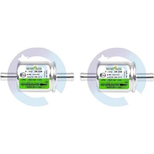 2 Pieces Micro Fiber LPG CNG GPL Filter Replace in every 25,000 km Zenit Digitronic EuropeGas Stag KME Atiker Type