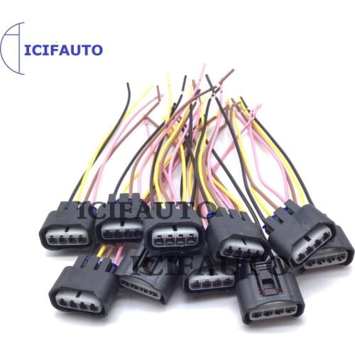 Ignition Coil Plug Connector 4-way For Toyota Lexus Camry Yaris 2AZFE 1ZZFE 90980-11885