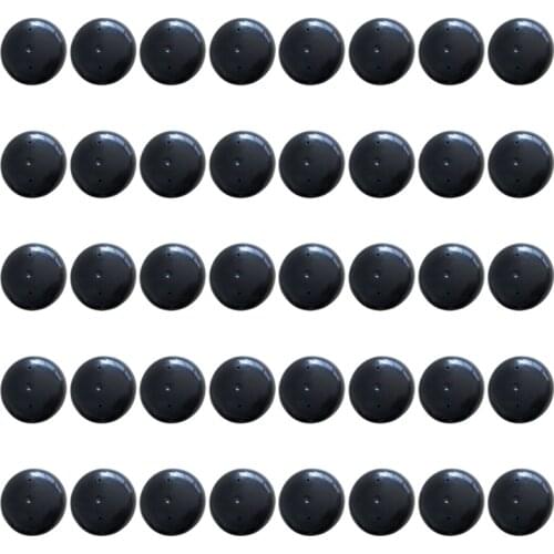 40PCS Wrought Iron Patio Furniture Glides 1 1/2 Round Outdoor Chair Leg Protection Cover Floor Protectors