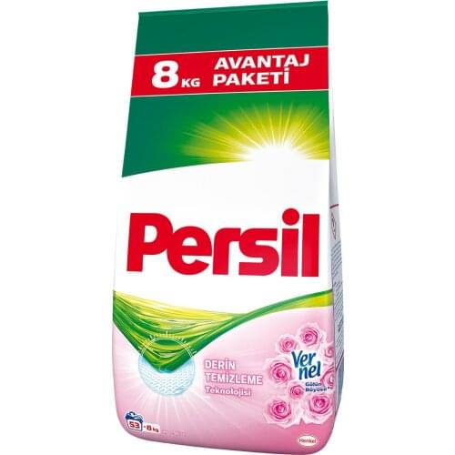 8Kg. Persil Expert Gülün Magic 53 Wash Deep Cleaning Technology