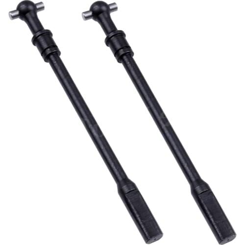 2Pcs Metal Drive Shaft (Right) Set 75.5mm for HSP 18008 94180 1:10 Rock Climbing Car