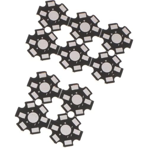 10pcs/lot 1W 3W 5W High Power LED Heatsink Sink Aluminum Base Plate