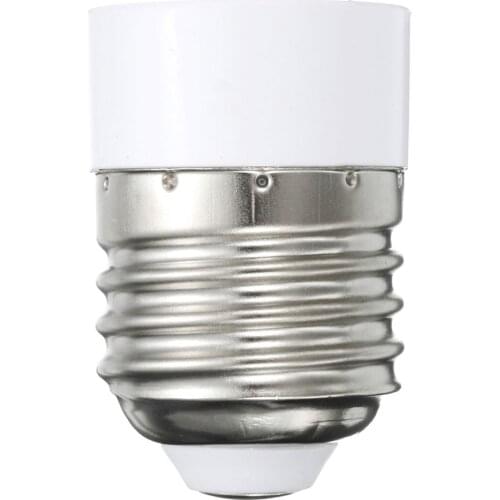Jiguoor 5pcs PC+Copper Material E27 to E14 lamp Holder Converter Screw Socket Conversion light Bulb Base type Adapter
