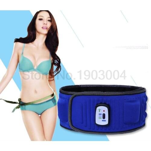 Hot selling Body massager X5 vibration slimming belt sauna massage belt with 5 motors for weight loss heating function products