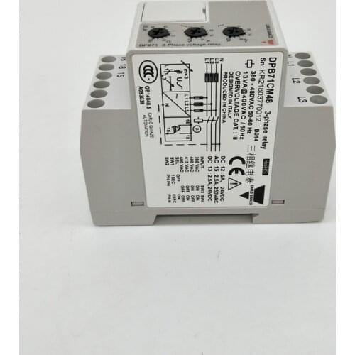 DPB71CM48 carlo gavazzi Multi-function three phase 3 phases voltage relay Monitoring relay free shipping