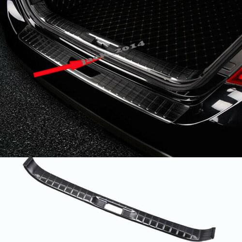 Stainless Rear Bumper Step Protector Guard Plate for Nissan Teana Altima 2013-2015