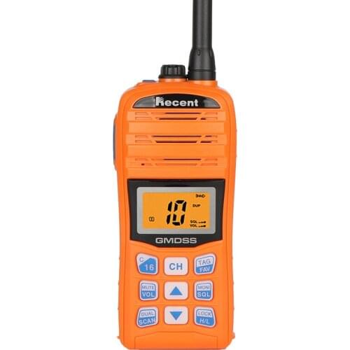 TT New RS-35M Walkie-Talkie VHF Two-Way Wireless Telephone Lifeboat Raft Portable CCS Certificate