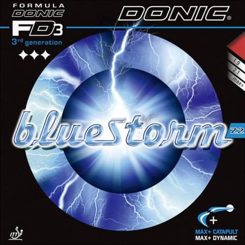 DONIC Bluestorm Z1 Z2 Z3 Table Tennis Rubber Spin Speed pimples in with sponge ping pong tenis de mesa