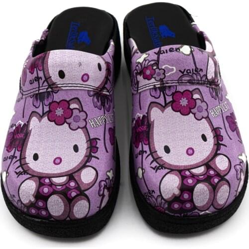 Hello Kitty Orthopedic Sabo Slippers 2021 New Women Comfortable Comfort Nurse Doctor Hospital Orthopedic Cook Work Slippers