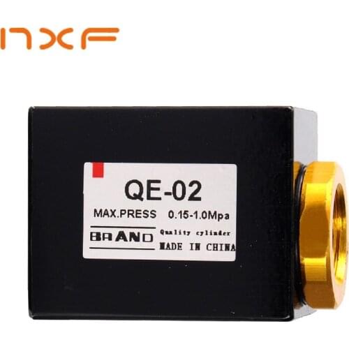 Pneumatic Air Quick Exhaust Valve Aluminum QE-01/02/03/04 quick exhaust valve quick exhaust valve pneumatic components