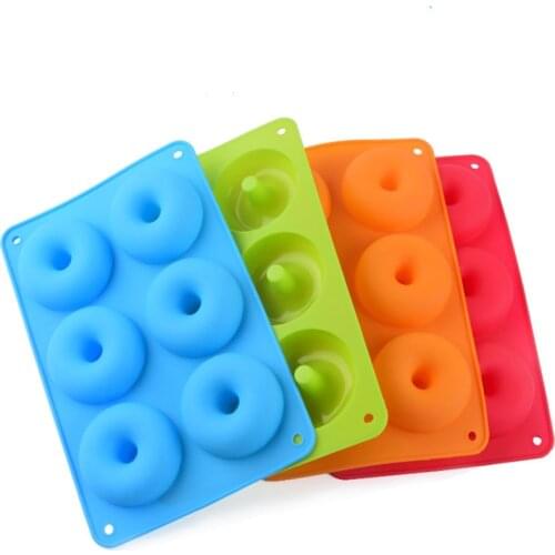 Donut Silicone Mould Silicone Cake Mold Dessert Baking Household DIY Tool Reusable Cake Mould Dessert Bakery Accessories
