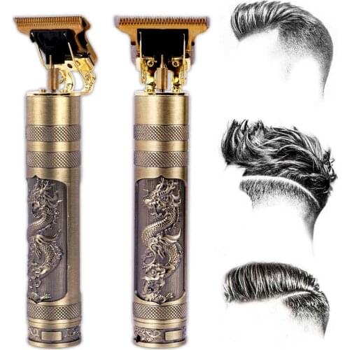 Professional T9 Dragon Phoenix Electric Hair Clippers Hair Trimmer Beard Hair Cutting Machine Chargeable Mens shaver 00mm VIP