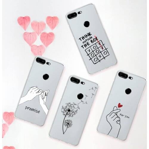 Dandelion Feather Text Phone Case Transparent for Huawei mate 20 10 9 8 X S 5G Z Enjoy pro plus