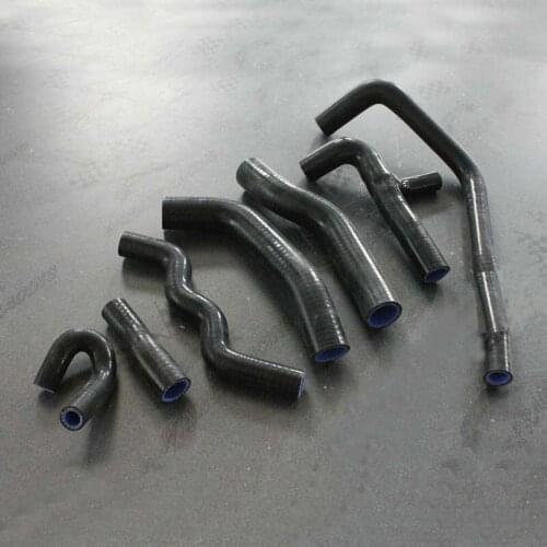 For VW Golf GTI MK2 1.8 16V w/o AC 1986-1991 Silicone Radiator&Heater Coolant Hose K