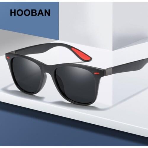 Brand Designer Square Polarized Sunglasses Men Women Vintage Driver Anti-glare Sun Glasses Fashion Summer Shades Goggle UV400