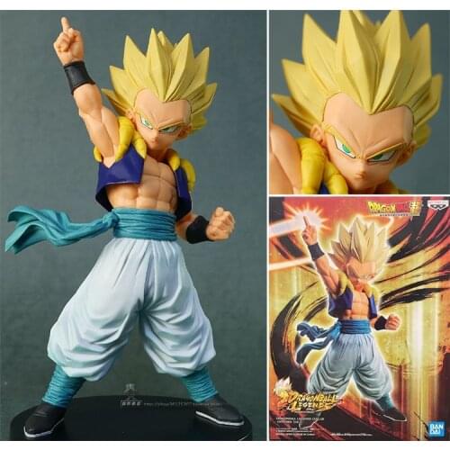 In Stock Original Banpresto DBZ Legends SSJ Gotenks Trunks Action Figure Kid Model Toys Anime Figurals Brinquedos