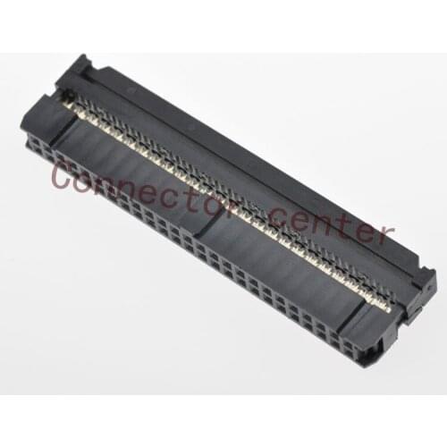 High Quality IDC Connector Full Gold Planted 2.54mm Pitch 50Pin Fungible HIF3BA-50D-2.54R