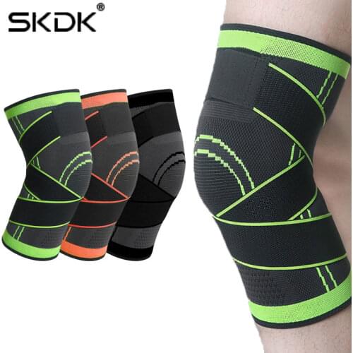 Men Women Knee Pad Non-Slip Knee Brace Compression Knee Sleeve Running Basketball Fitness Cycling Tennis Knee Support