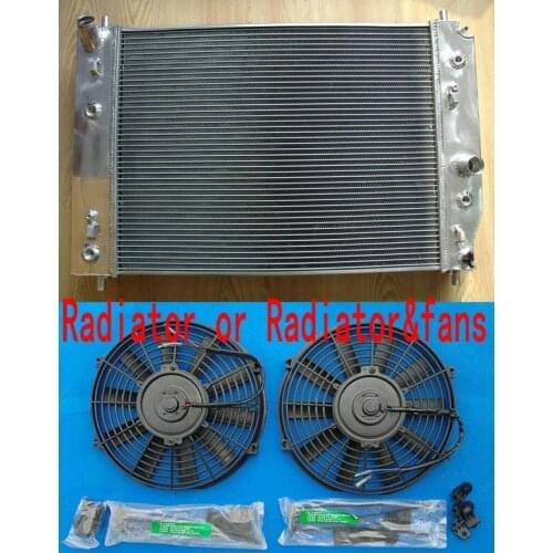 3 row 64MM Aluminum Radiator for Chevrolet Corvette C6 double oil cooler