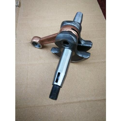 48F gasoline engine 63cc motor 2 stroke spare part crankshaft for brush cutter,earth ground drill replacement part