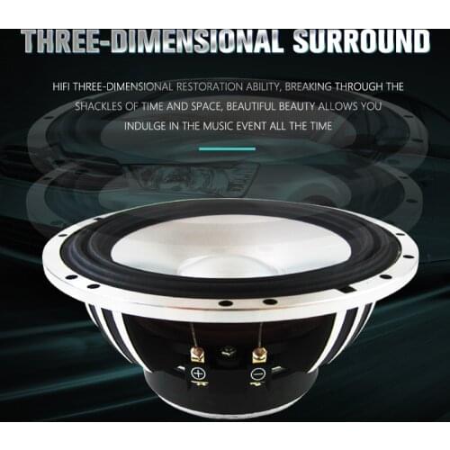 6.5 inch car speaker high power car audio modification kit tweeter two-way subwoofer car horn