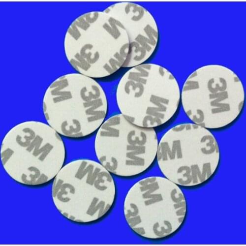100pcs 13.56Mhz UID RFID Tag Label Card Changeable Block 0 Rewritable Sticker Round Coin Copy Clone Cards Duplicate