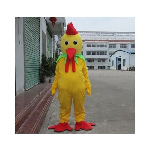 Chicken Mascot Costumes Cartoon Apparel advertisement costumes Halloween Birthday party