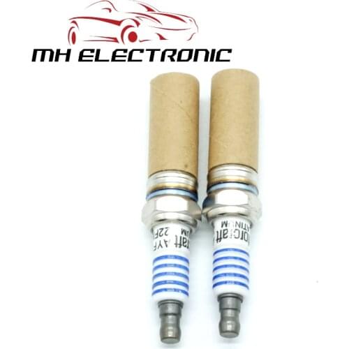 MH Electronic 2 Pcs/Set SP-411 AYFS22FM Spark Plug For Ford Edge Fusion Lincoln MKS MKX Mercury Mystique Mazda High Quality New