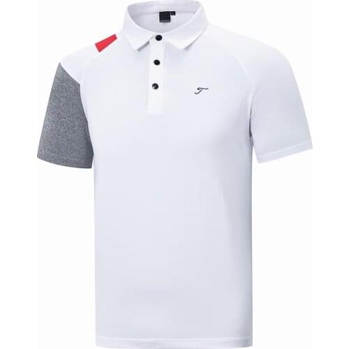 2021 mens golf short-sleeved T-shirt, moisture-absorbing and quick-drying, anti-wrinkle and anti-ultraviolet