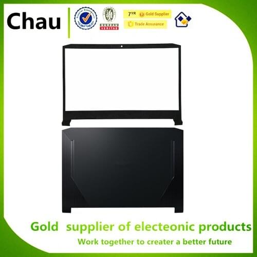 Chau New For Acer Nitro 5 AN515-55 LCD Back Cover AP336000301 & LCD Front Bezel Cover AP2K1000300