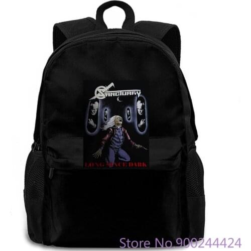 New Popular SANCTUARY Into The Mirror NEVERMORE Mens Black Size S-3XL Leisure Fashion Summer backpack