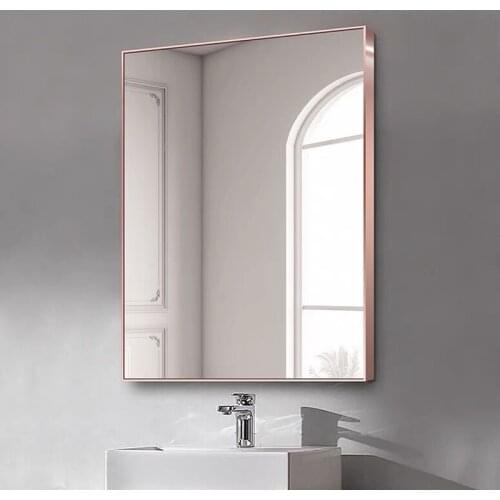 Huge Nordic Mirror Framework Metal Picture Frame Aluminum Photo Frames Wall Art Decor Unassemble Oil Painting Frame No Glass