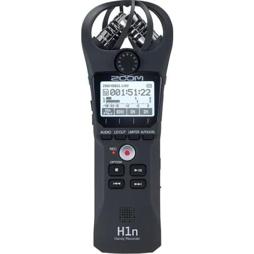 ZOOM H1N Handy Recorder Digital Camera Audio Recorder Stereo Microphone for Interview SLR Recording Microphone Pen with gift