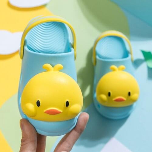 Kids Slippers for Boys Girls Cartoon Shoes Summer Toddler Flip Flops Baby Indoor Slippers Beach Swimming Slippers for Children