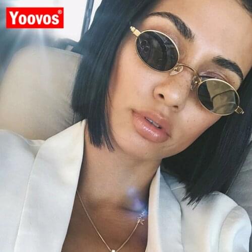 Yoovos Round Sunglasses Women 2021 Vintage Brand Classic Women Sunglasses Luxury Small Oval Mirror Fashion Oculos De Sol Gafas