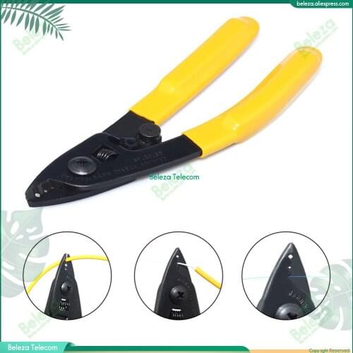 5pcs lot miller CFS-3 Three-port Fiber Optical Stripper/ Pliers/ Wire strippers FTTH Tools Miller Optical Fiber Stripping Pliers