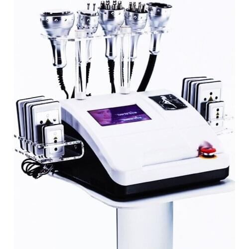 8in1 RF Radio Frequency Vacuum lipo Laser Cavitation Body Shaper Weight Loss Slimming Machine SPA