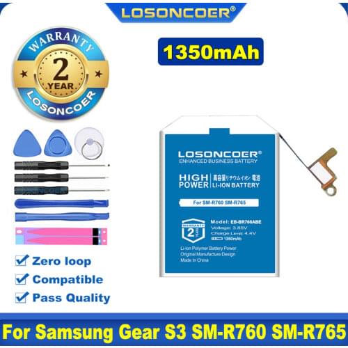 900mAh EB-BR760ABE Battery For Samsung Gear 3 Frontier Gear S3 Classic SM-R760 SM-R765 SM-R765S SM-R770 EB-BR760