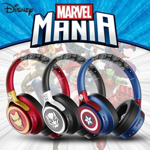 Disney Marvel certified Avenger wireless Bluetooth headset US captain Panther game headset