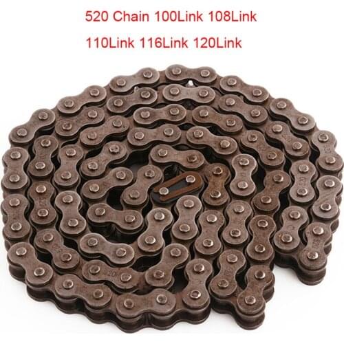 Motorcycle Cam Timing Chain 520 Chains 100L/108L/110L/116L/120L Links For 70cc 90cc 110cc 125cc 140cc 150cc Pit Dirt Quad ATV