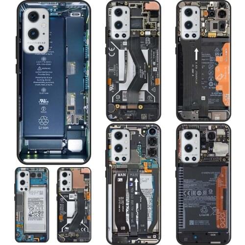 Motherboard Circuit Board For OnePlus 9 Pro 8 7T 8T Nord 9R Case For OPPO Realme 8 Pro Q3 6 7 Pro GT Neo C3 C11 C15