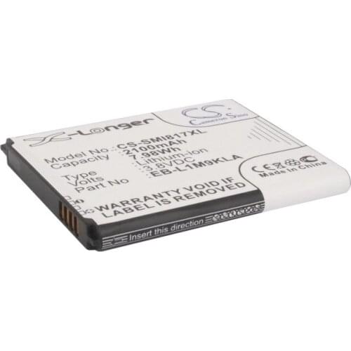 CS 2100mAh/7.98Wh battery for Samsung Ativ S Neo, Cronus LTE, SGH-i187, SPH-i800, SPH-I800HNASPR EB-L1M9KLA