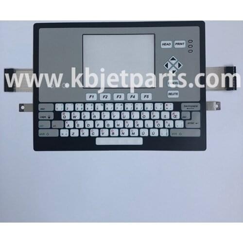 Used for VJ 1510 1520 1530 1550 1610 1620 1710 keyboard membrane inkjet coding printer keypad vj new keyboard